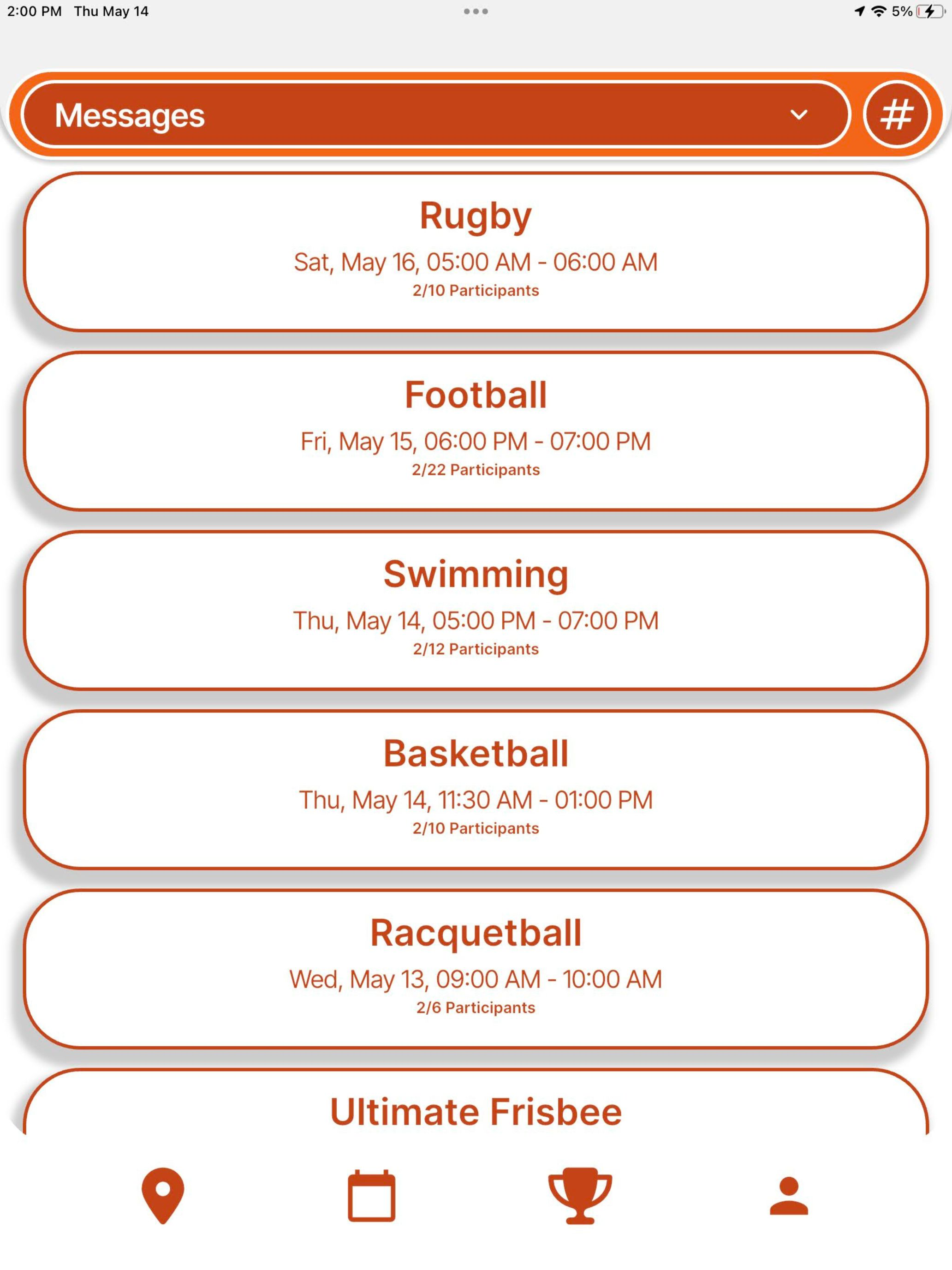 Impel: Sports & Pick Up Games