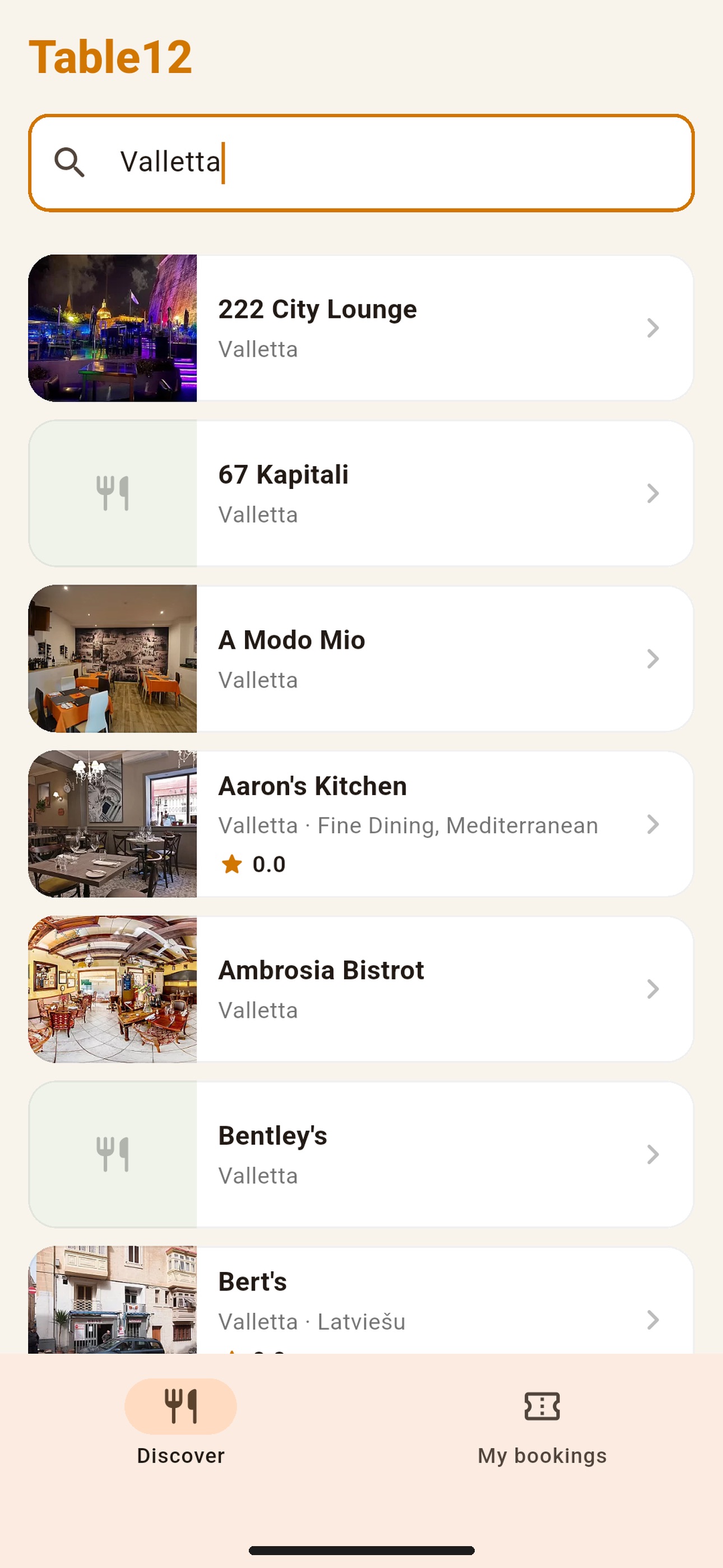 Screenshot 1 of Table12