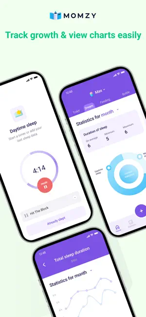 Momzy: Breastfeeding Tracker screenshot 3