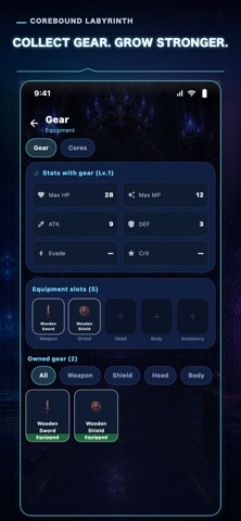 Corebound Labyrinth RPG Screenshot 8 of 9