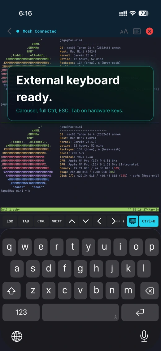MT — Mosh Terminal screenshot 7