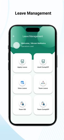 GreenHR iPhone screenshot