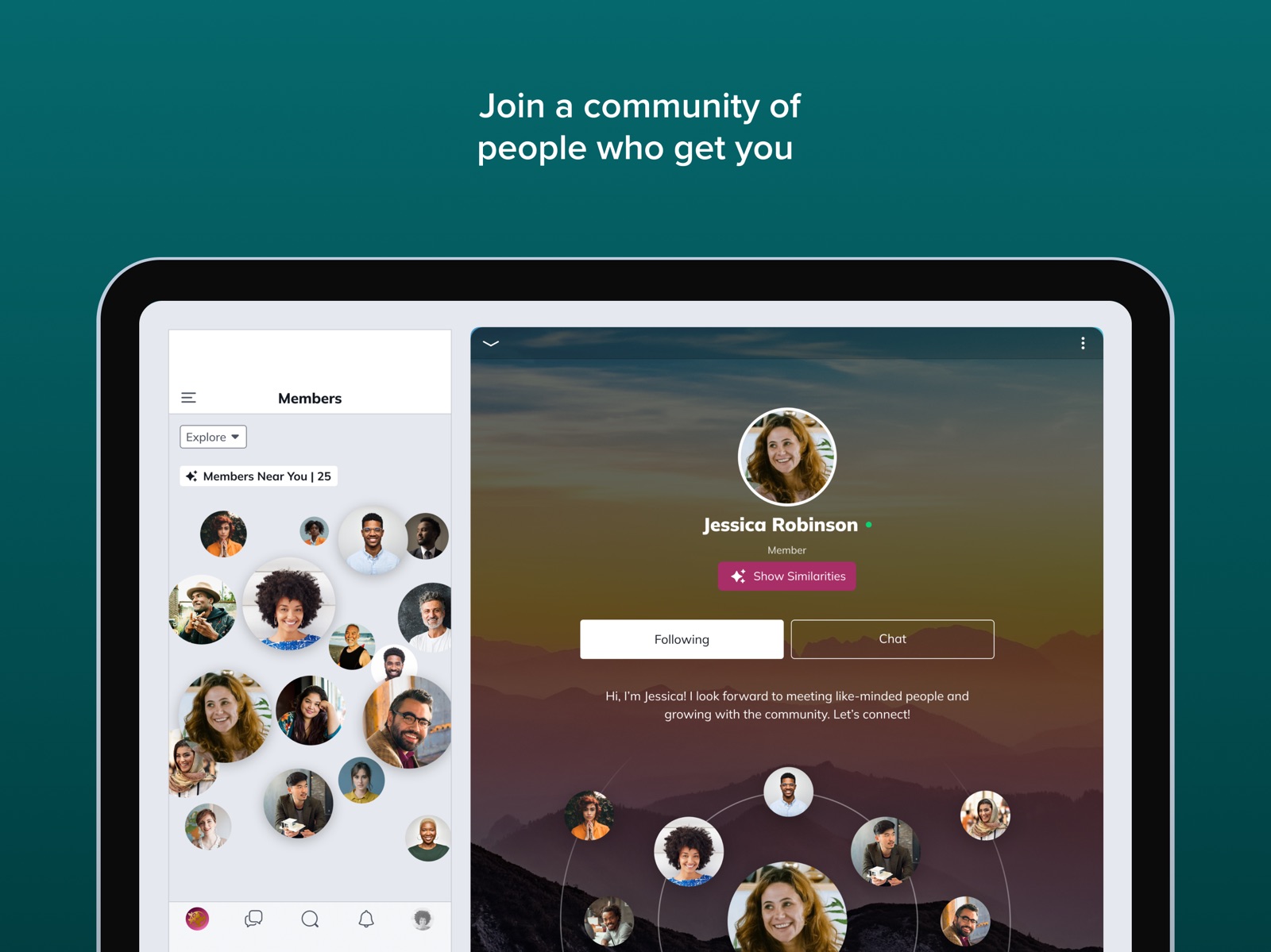 Wilder Community ipad screenshot 1