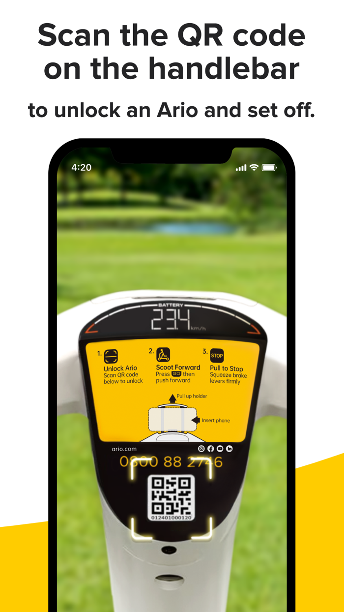 Ario  E-scooter Hire