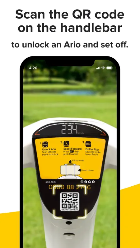 Ario | E-scooter Hire screenshot 3 of 4