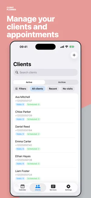 Client Planner screenshot 4
