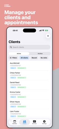 Client Planner screenshot 4