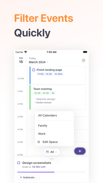 Daily Planner & Tasks - Zesfy Screenshot