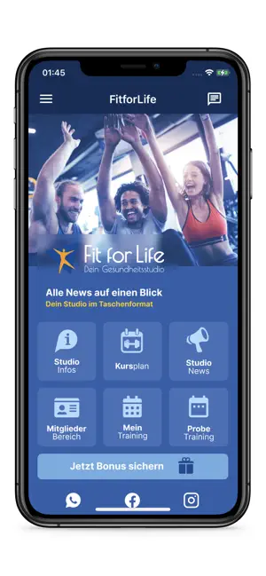 Gesundheitsstudio FitforLife screenshot 1