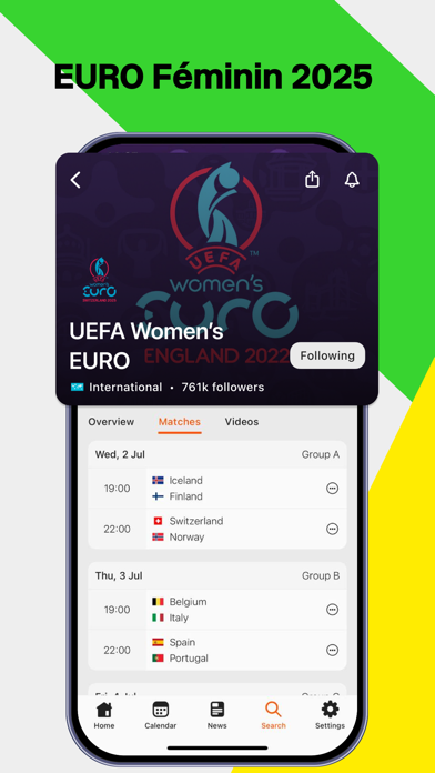 Screenshot #1 pour Forza Football - Live Scores