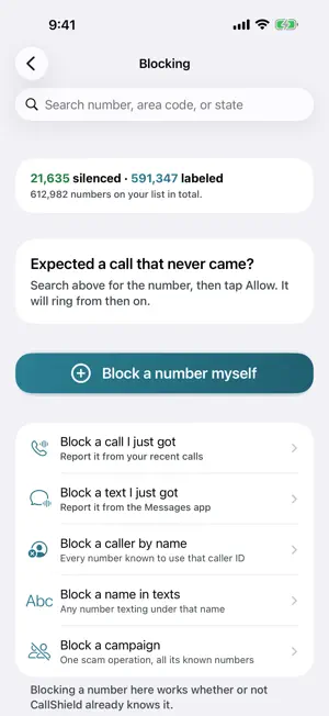 CallShield: Scam Call Blocker screenshot 3