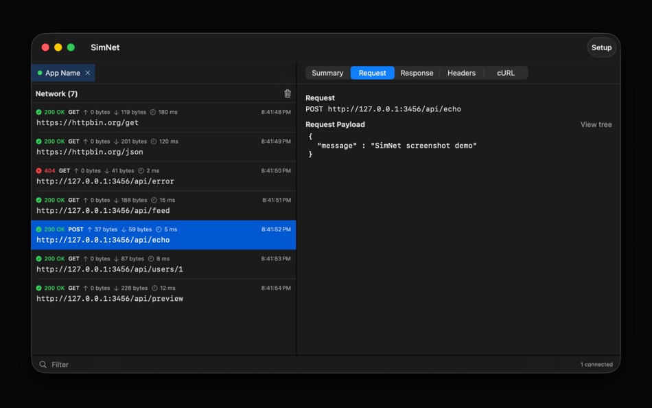 #2. SimNet (macOS) Által: Brady Farley