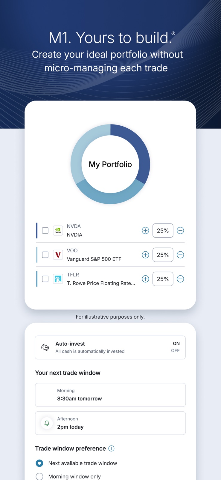 M1: Invest & Bank Smarter iphone screenshot 4