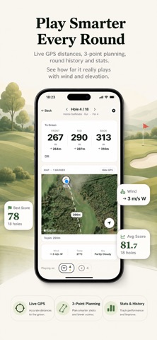 Golf PinPilot: GPS Caddie Screenshot 1 of 6
