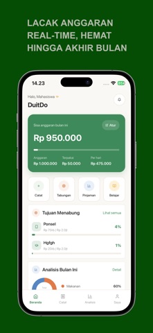 DuitDo iPhone screenshot 1