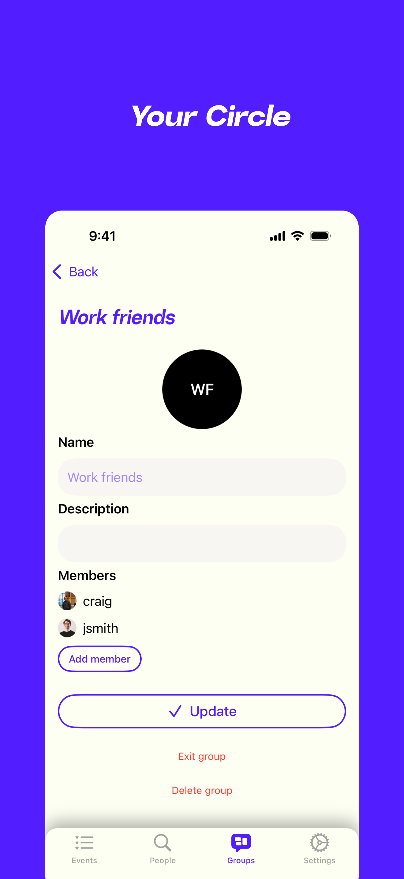 Hangs: Plan IRL Events screenshot 4