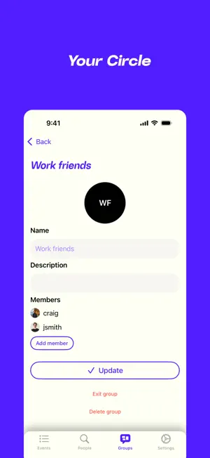 Hangs: Plan IRL Events screenshot 4