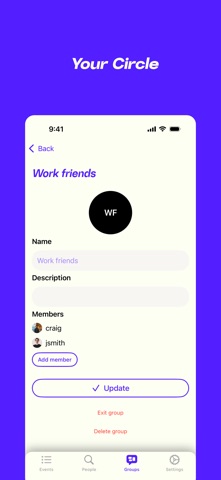 Hangs: Plan IRL Events Screenshot 4 of 4