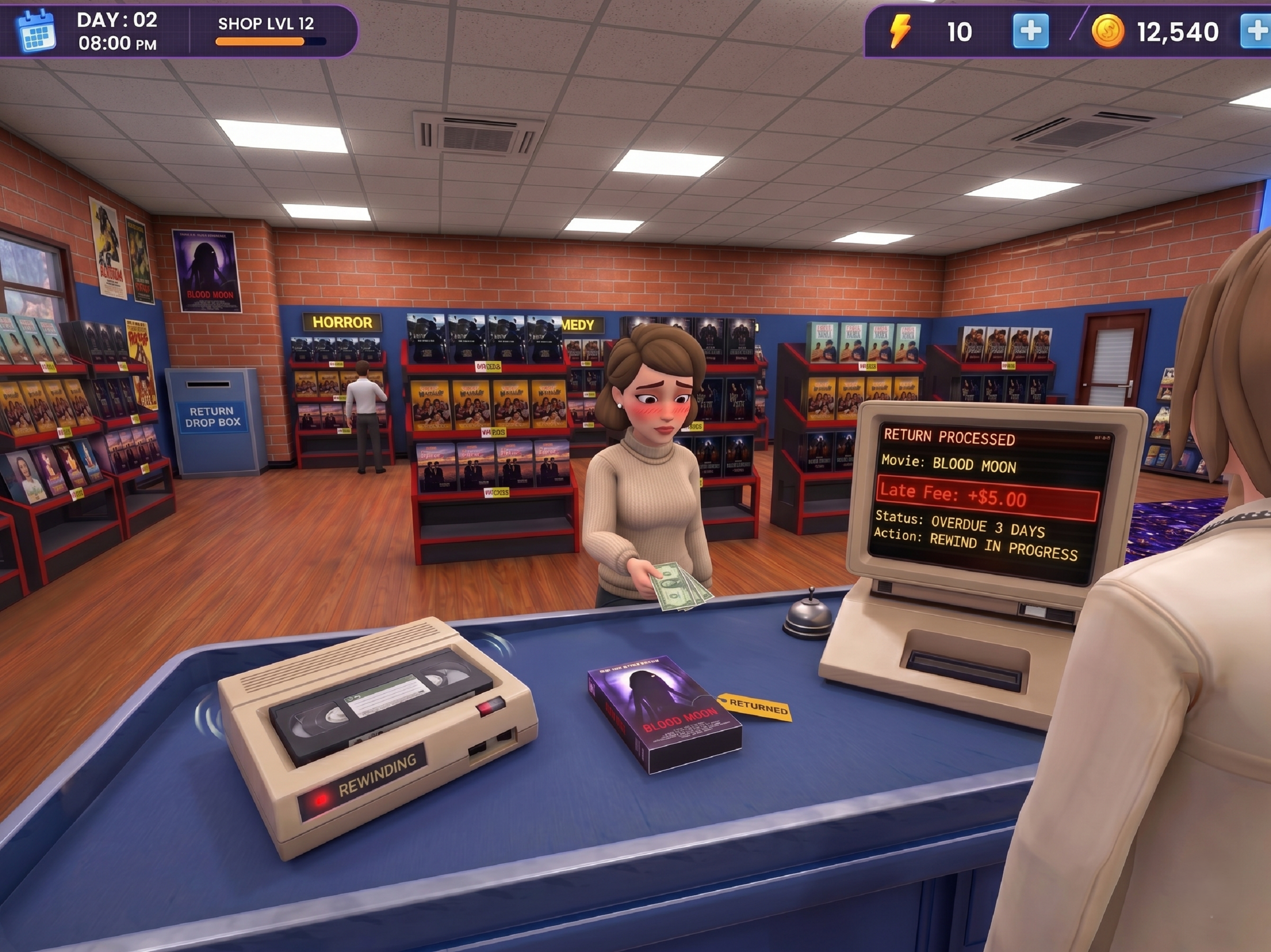 Video Rental Shop Simulator screenshot 9