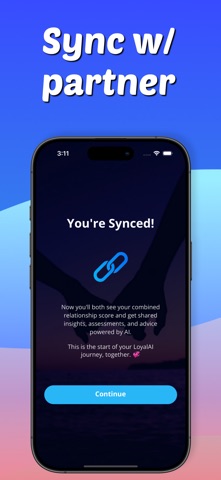 LoyalAI: Relationship Tracker iPhone screenshot