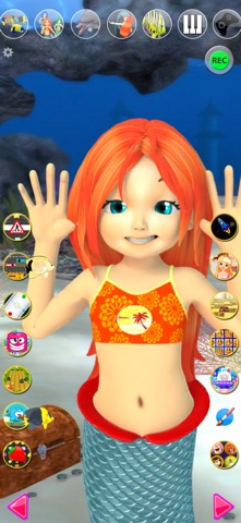 Sweet Talking Mermaid Princess iPhone screenshot