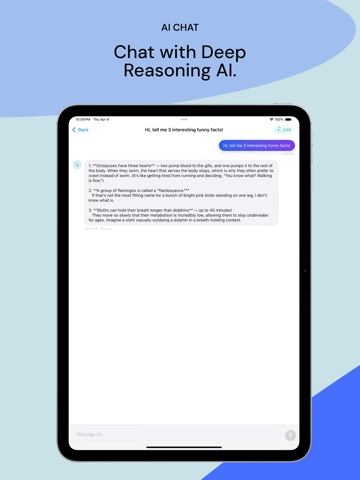 Toolvix-AI - AI Assistant iPad screenshot
