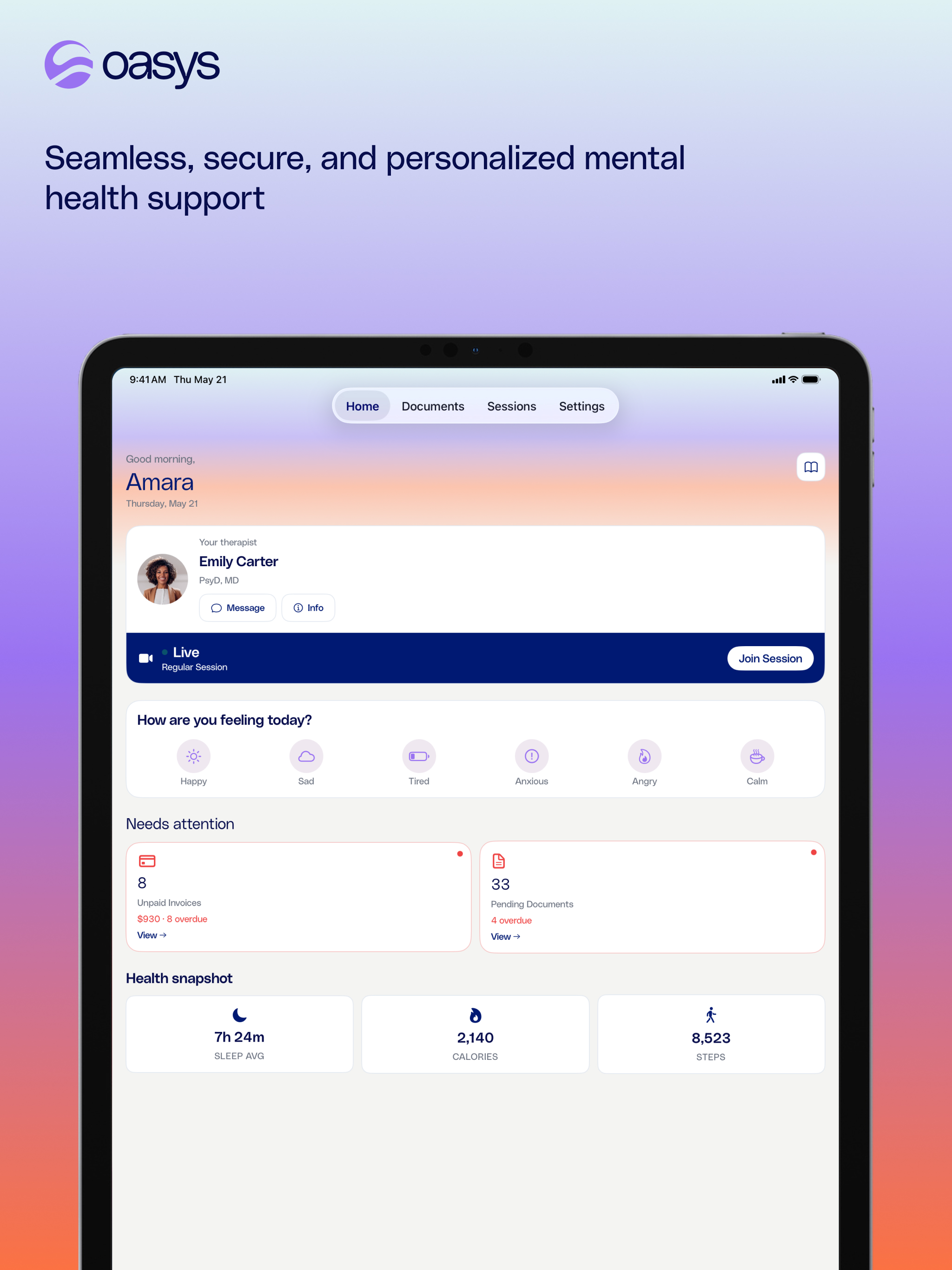 Oasys Health screenshot 7