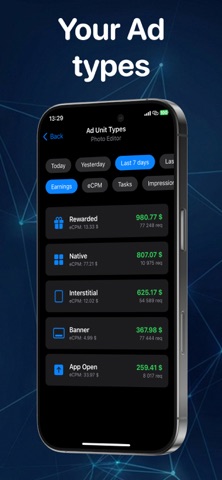 Stats by Avalvi iPhone screenshot