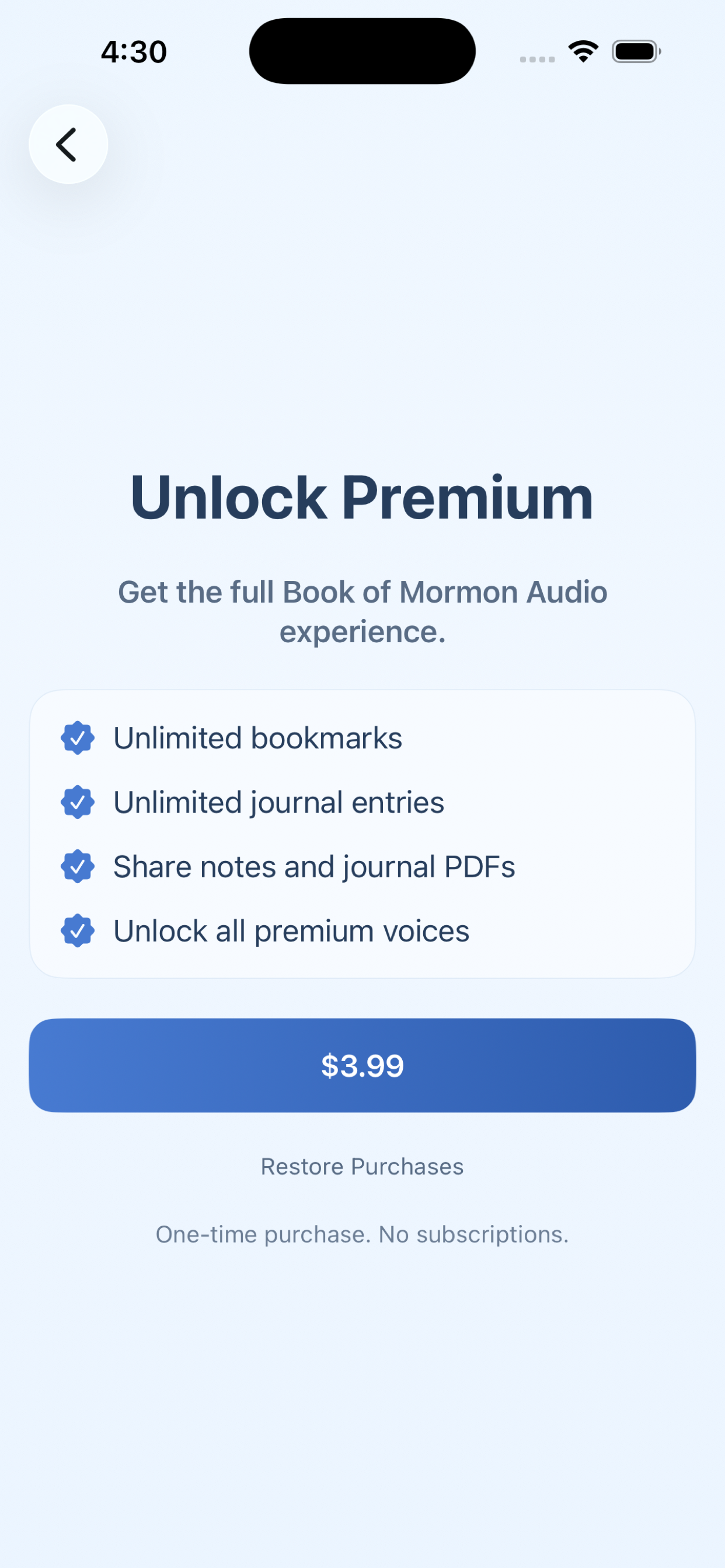 Book of Mormon Audio Reader screenshot 10