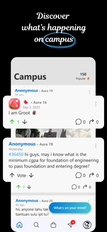 Campus: Connect, Share & Grow. Screenshot 1 of 7