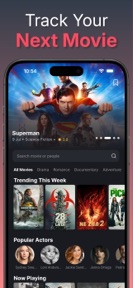Movie Tracker & Finder - Movra screenshot