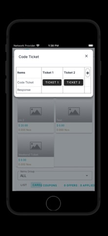 GHB POS Ticket screenshot