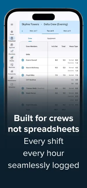 Construct Crew Time screenshot 3