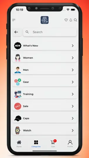 Capture d'écran de Mobile App For Magento 2 sur iPhone 6