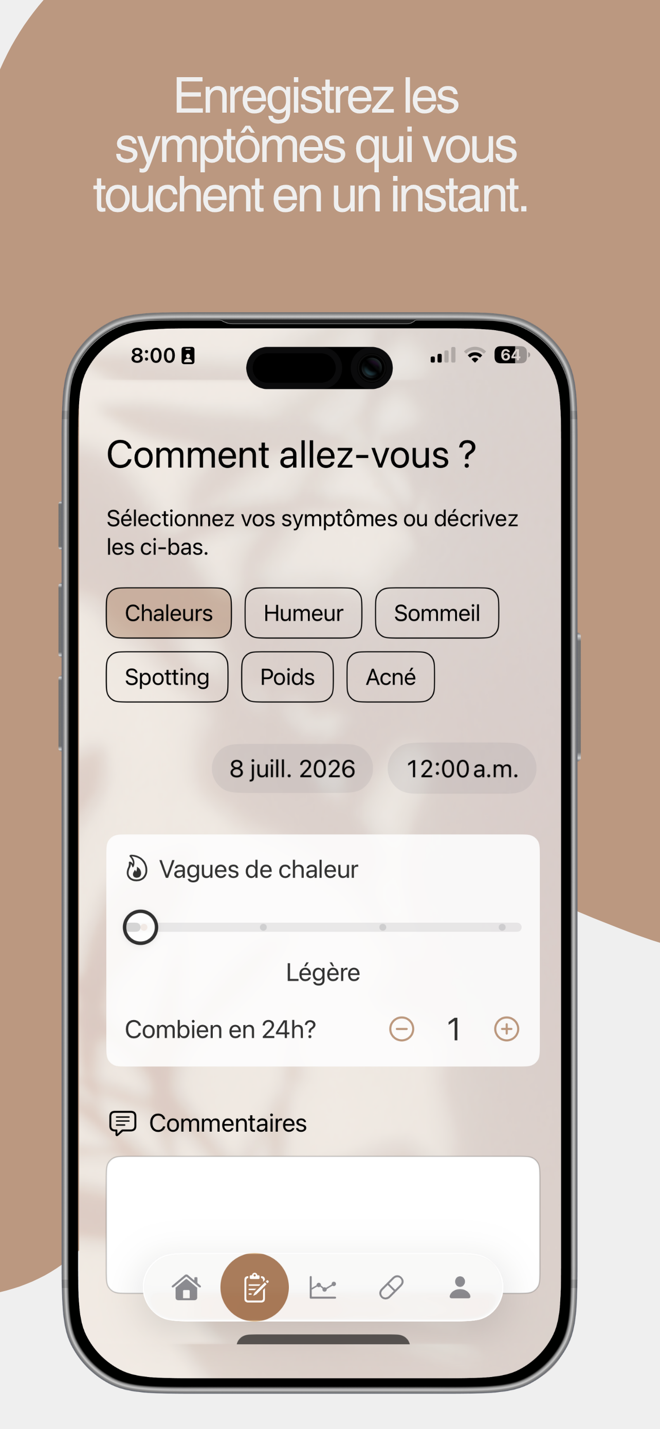 Francine : suivre la ménopause screenshot 2