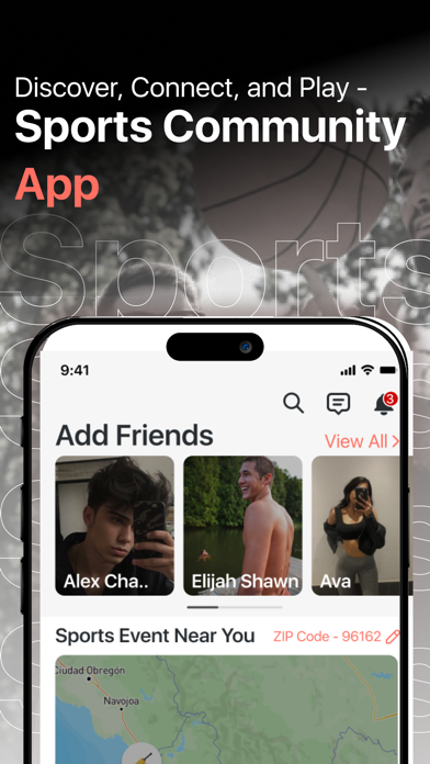 SportyMatch iPhone screenshot 1 - Sports app