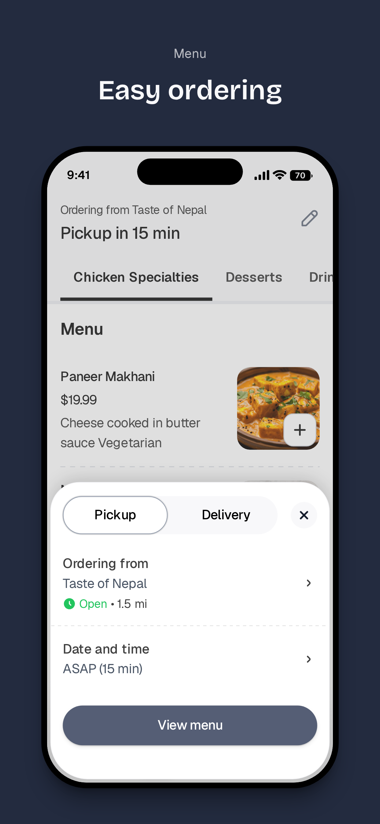 Taste of Nepal screenshot 3