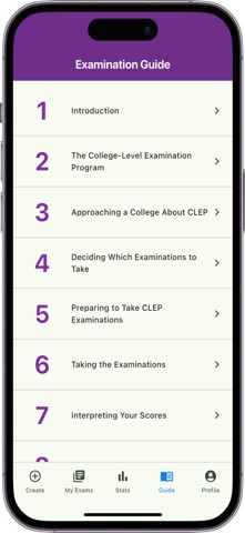 Official CLEP Exam Guide App Screenshot 10 of 10