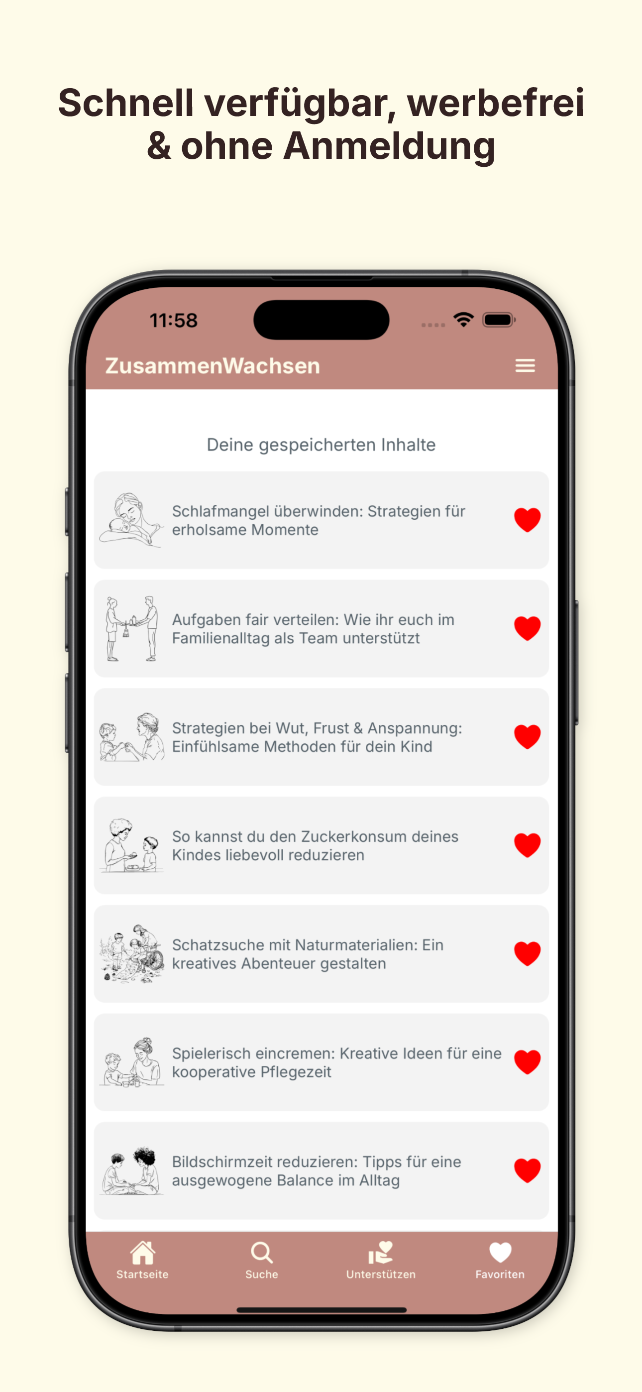 ZusammenWachsen App screenshot 3