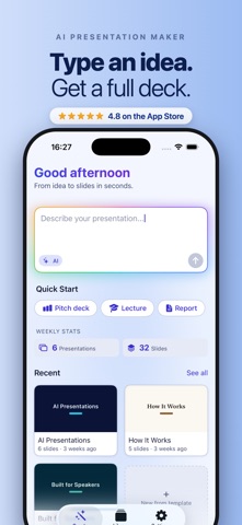 Deckmint AI Presentation Maker Screenshot 1 of 6