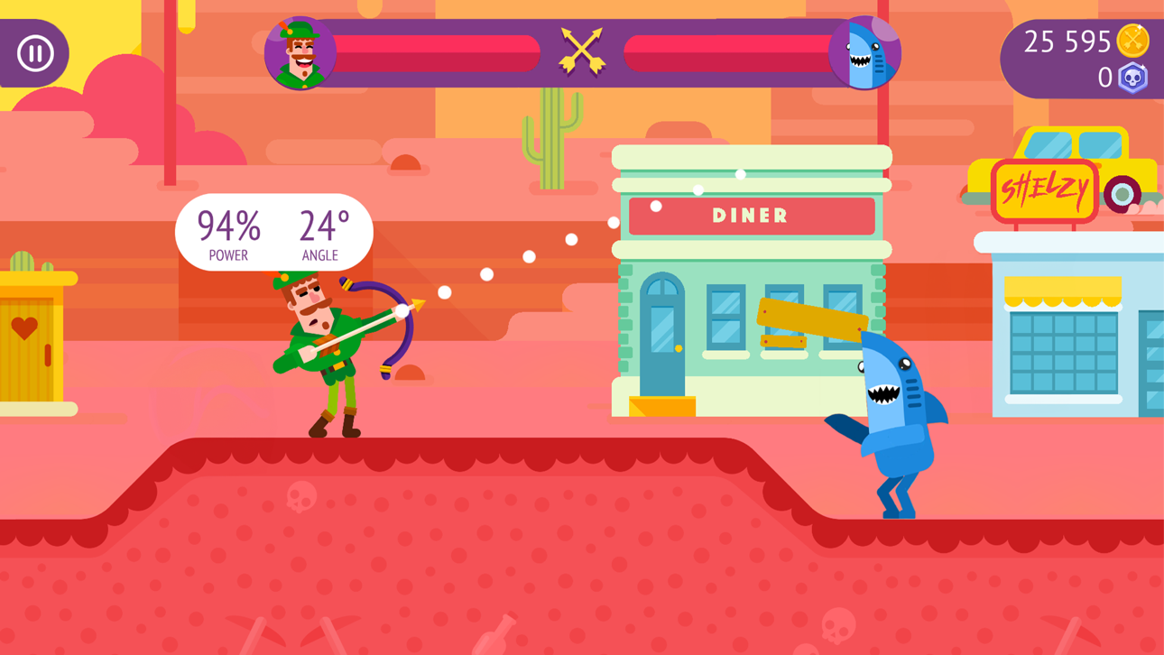 Bowmasters - Multiplayer Game screenshot 1