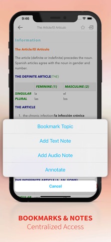 Spanish-English-Spanish Dict iPhone screenshot