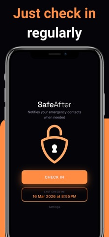 SafeAfter: Dead Man's Switch Screenshot 2 of 5