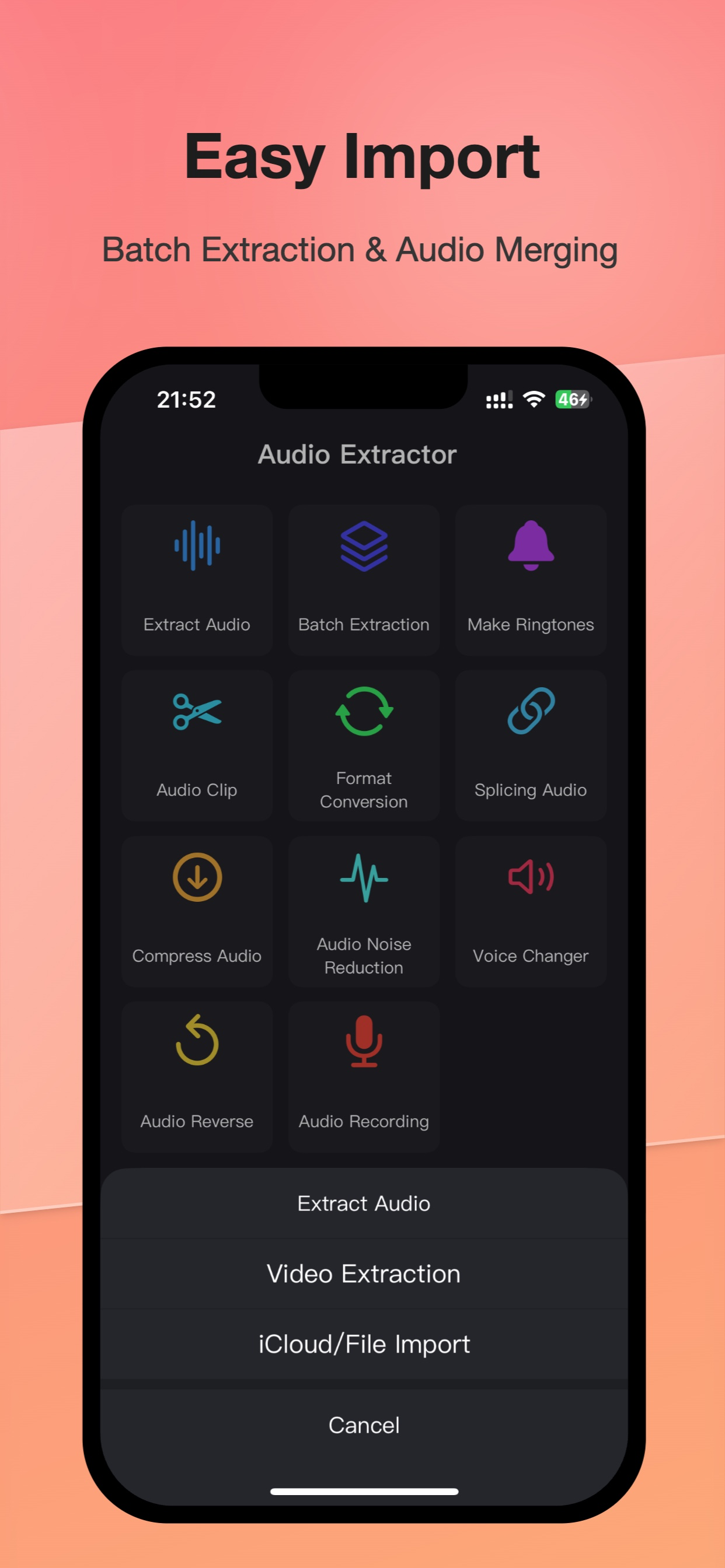 Audio Extractor - Extract MP3 screenshot 3