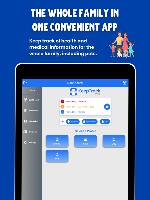 KeepTrackMed - Health Record iPad screenshot 10 - Health & Fitness app