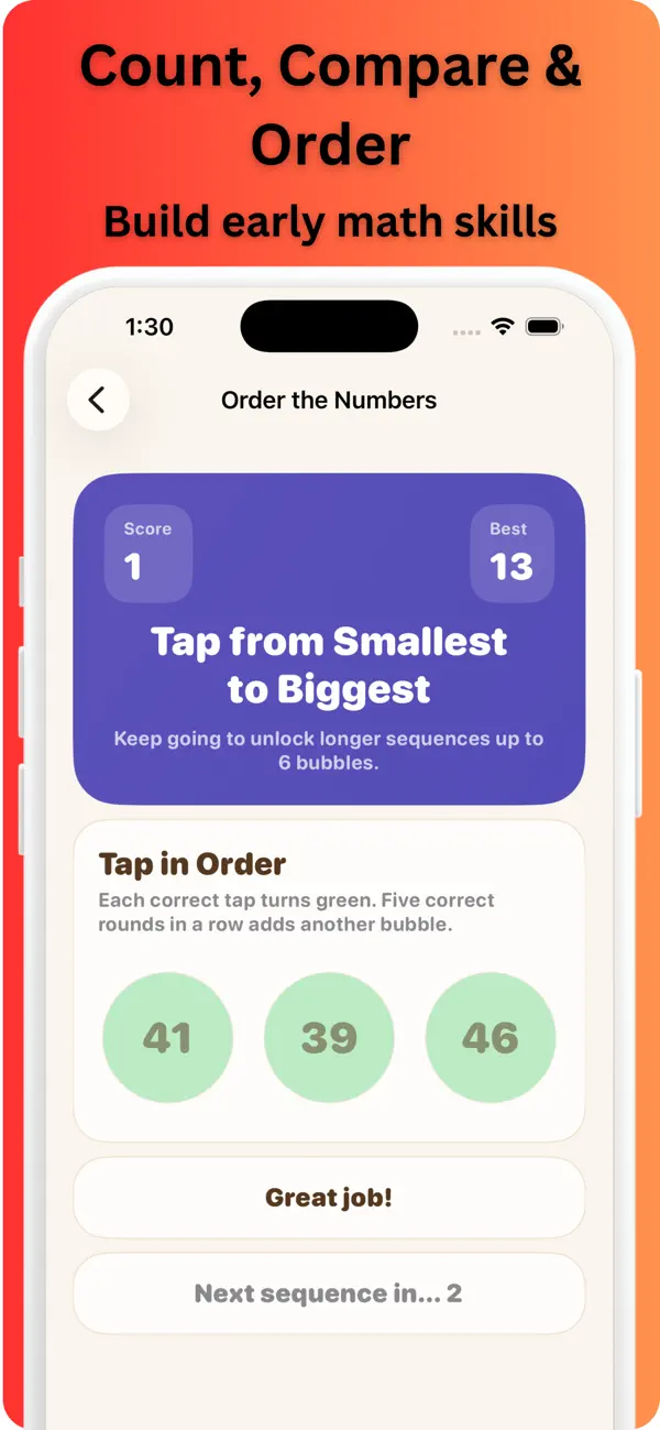 Numbers Flashcards for Kids Screenshot 4