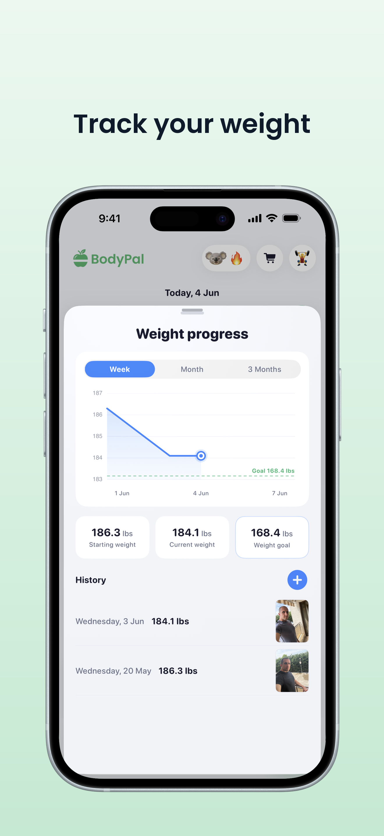 BodyPal: AI Calorie Counter