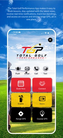 Total Golf Performance - TX iPhone screenshot