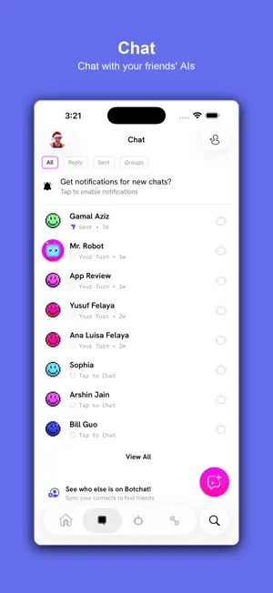 Botchat - Social AI screenshot 3