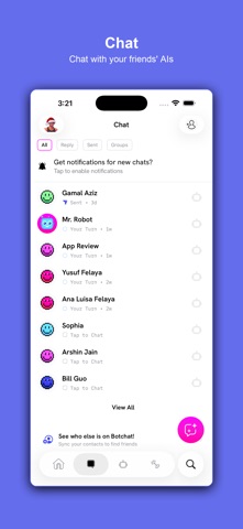 Botchat - Social AI screenshot